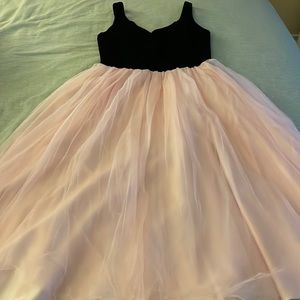 ModCloth x Collectif velvet and tulle dress